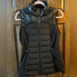 Lululemon Goose Down Black Quilted Vest for Versatile Layering